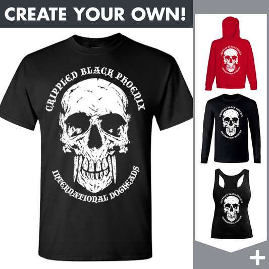 Crippled Black Phoenix - Wolf Skull - Merchandising