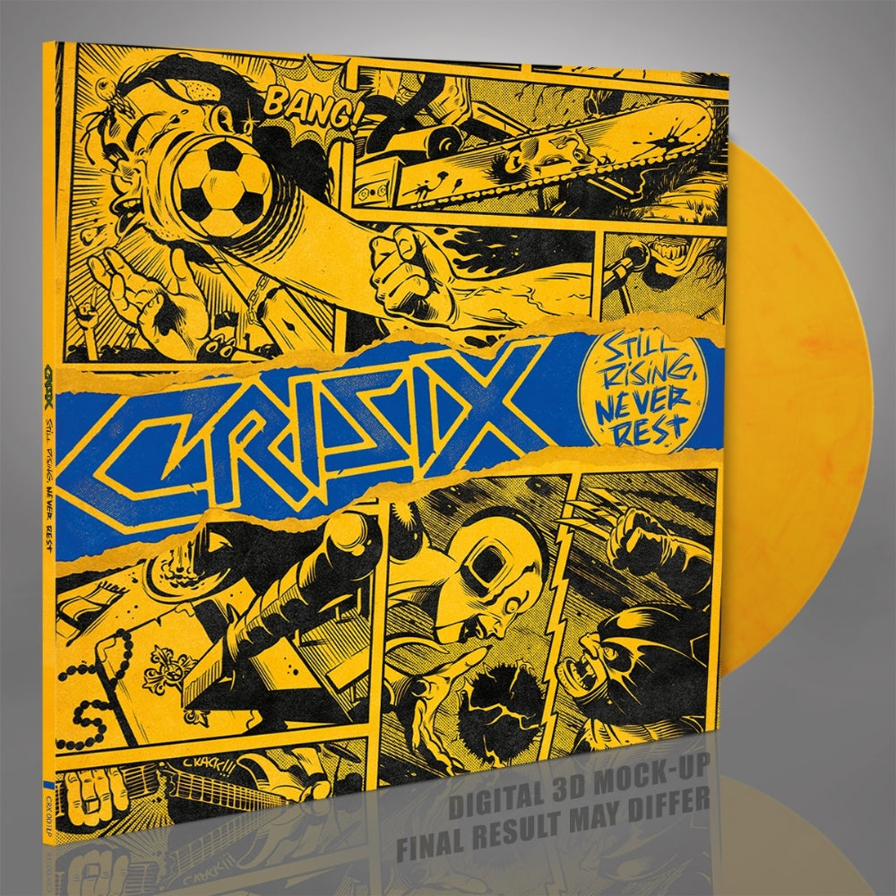 Crisix - Still Rising... Never Rest - LP Gatefold Coloured - Crisix