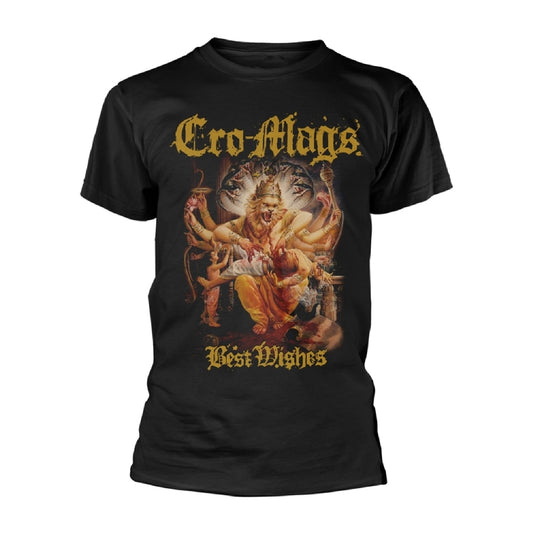 Cro-Mags - Best Wishes - Gold - T-shirt - PHD