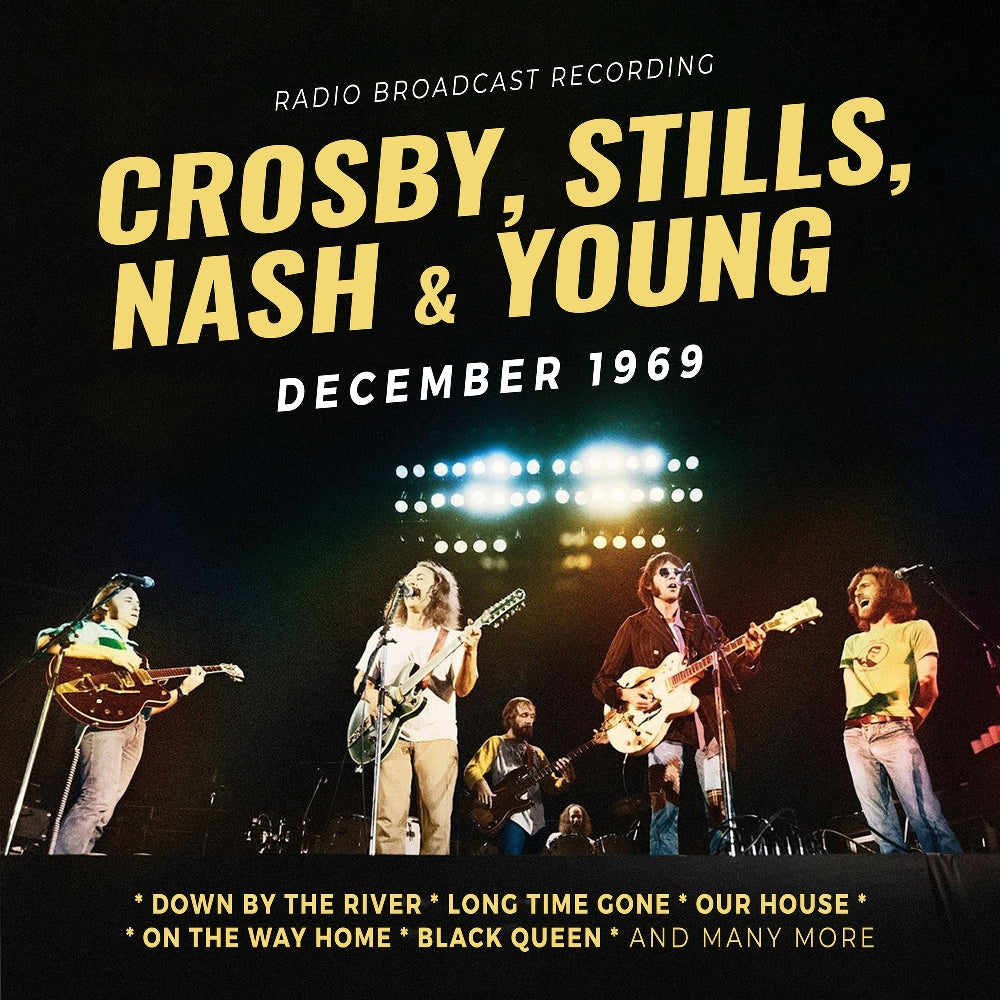 Crosby, Stills, Nash & Young - December 1969 (Radio Broadcast Recording) - LP COLOURED - Laser Media