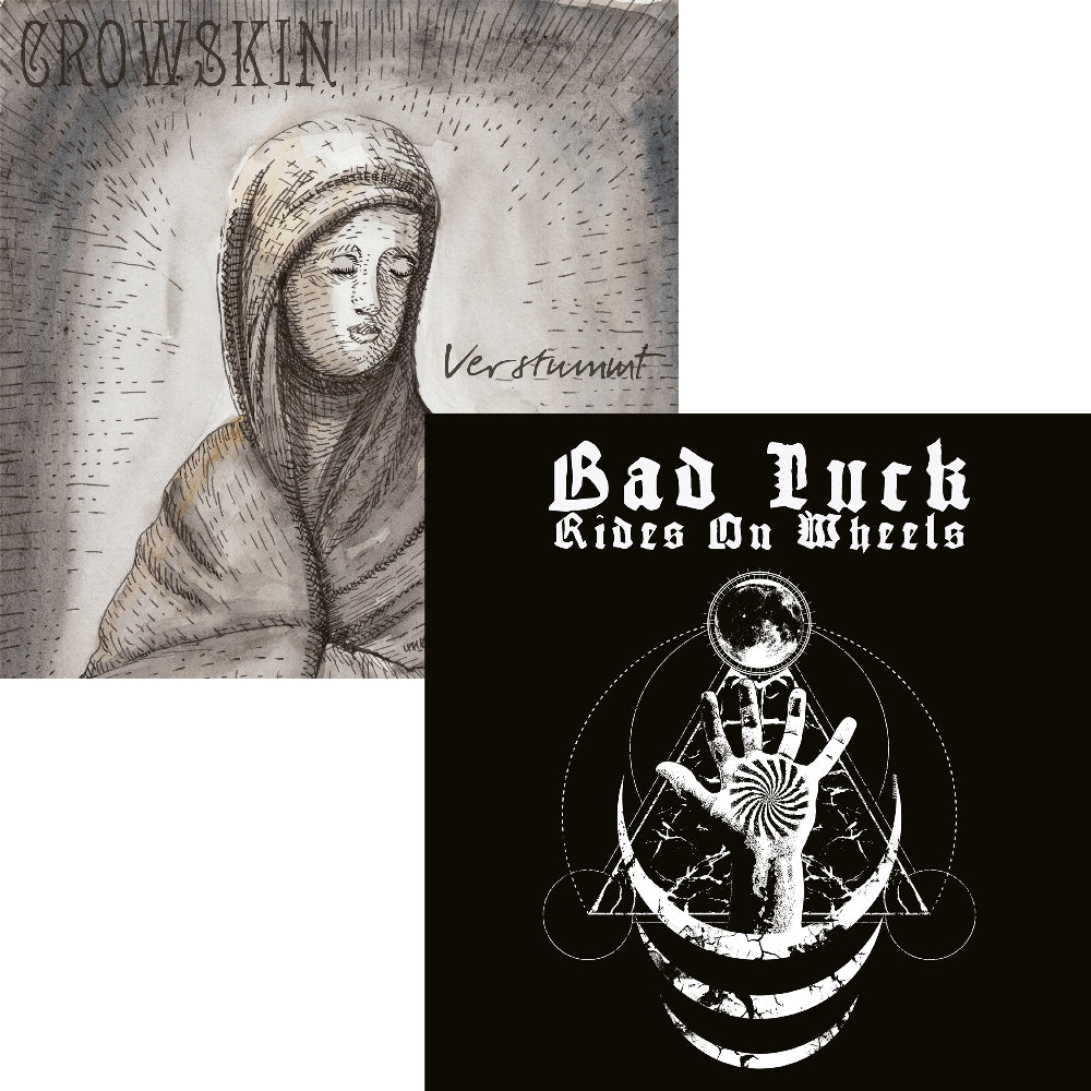 Crowskin - Bad Luck Rides On Wheels - Verstummt - Monocelestial Chords - LP - Exile On Mainstream