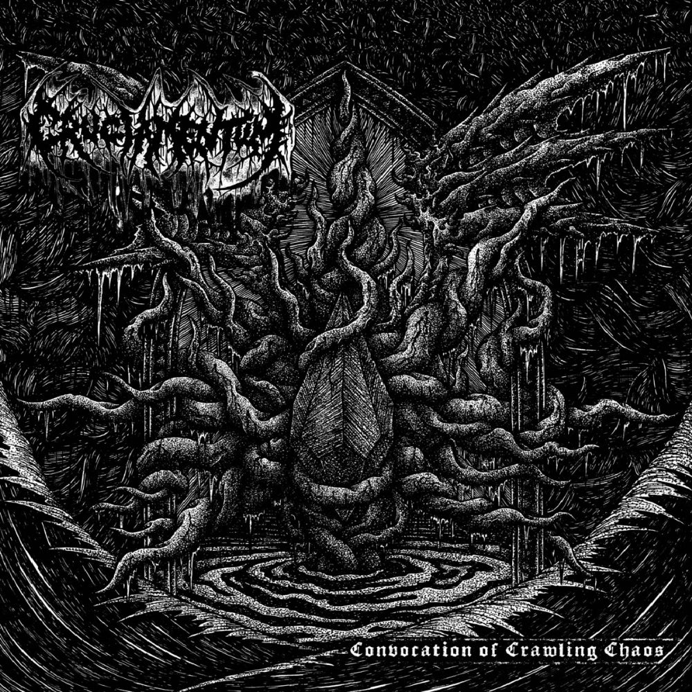 Cruciamentum - Convocation Of Crawling Chaos - 10" coloured vinyl - Nuclear Winter Records - Image 2