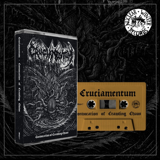 Cruciamentum - Convocation Of Crawling Chaos - CASSETTE COLOURED - Nuclear Winter Records