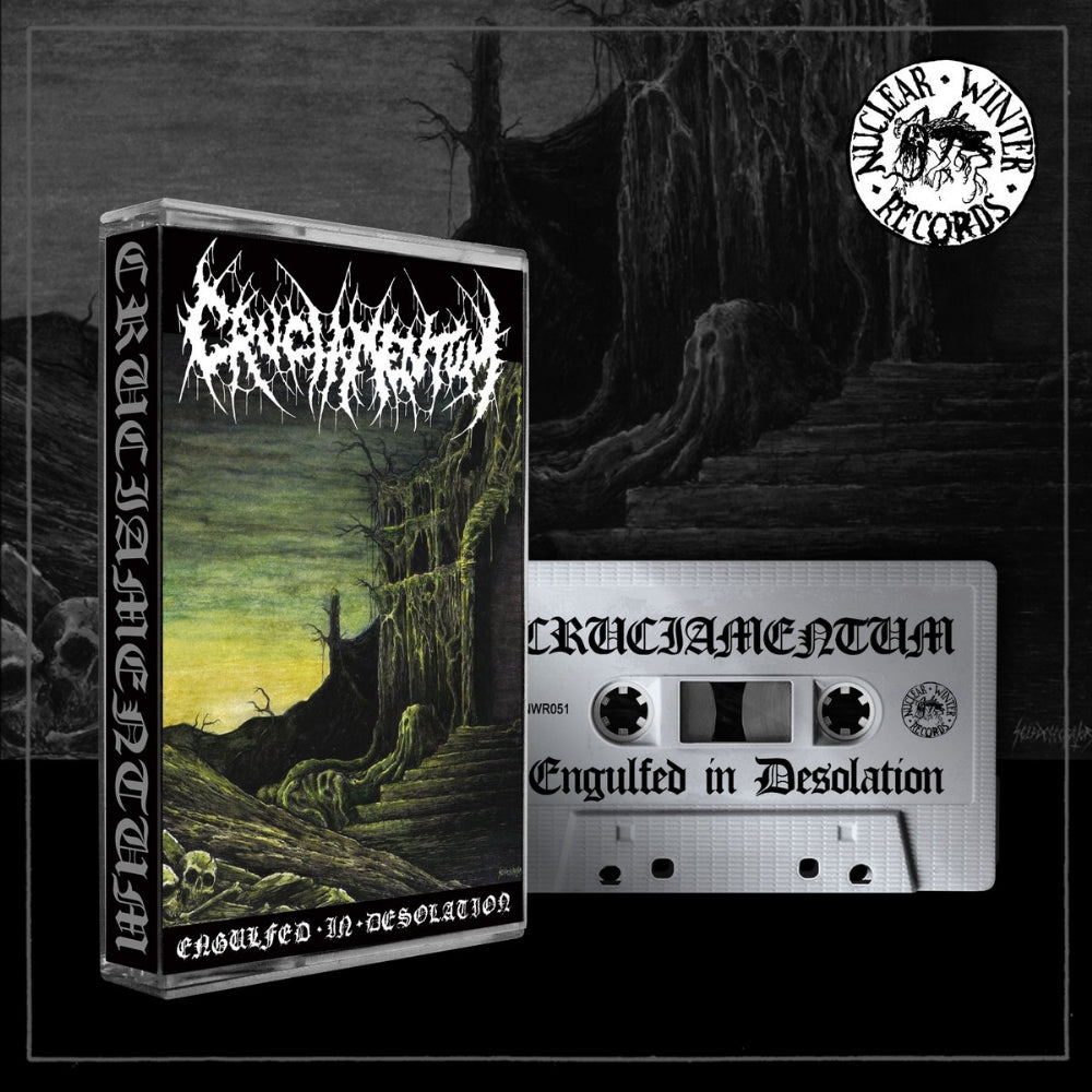 Cruciamentum - Engulfed In Desolation - CASSETTE COLOURED - Nuclear Winter Records