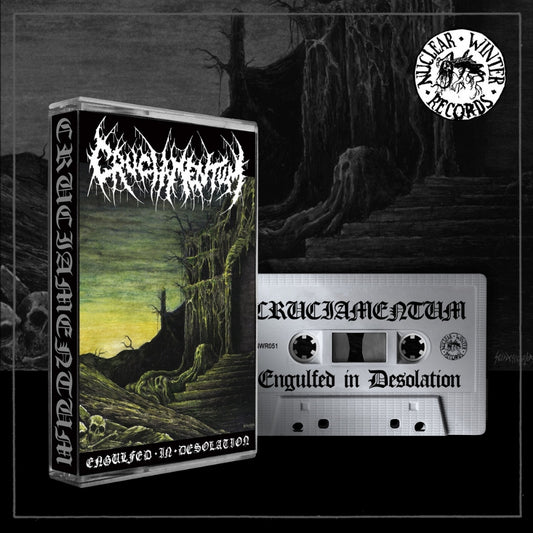 Cruciamentum - Engulfed In Desolation - CASSETTE COLOURED - Nuclear Winter Records