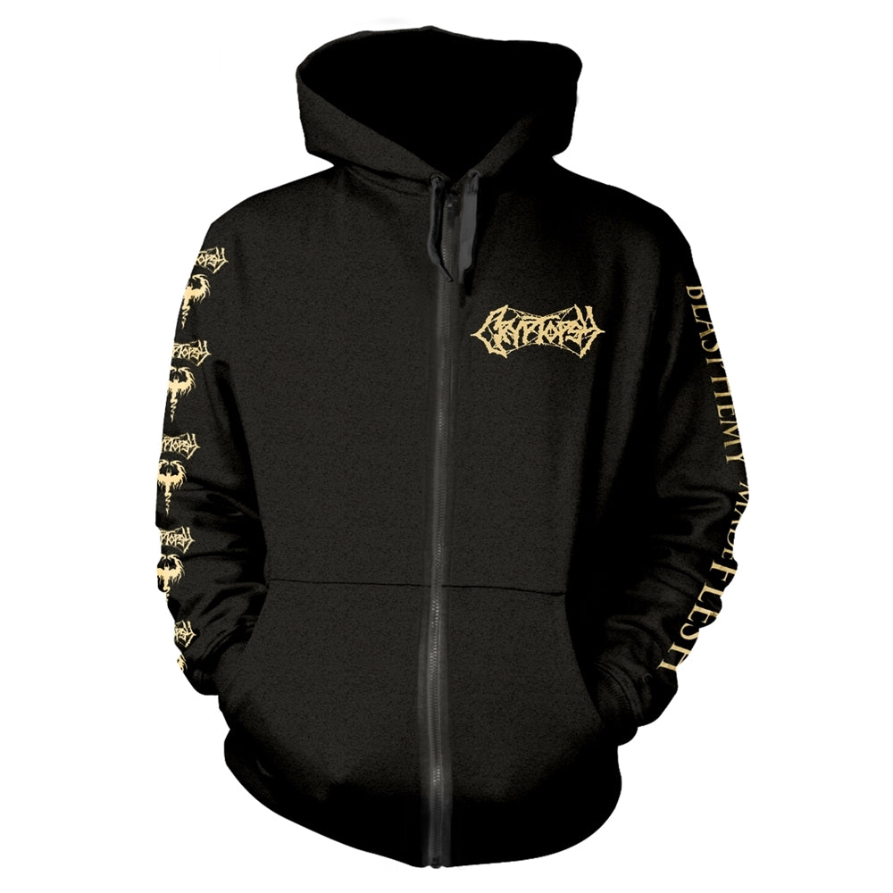 Cryptopsy - Blasphemy Made Flesh - Hooded Sweat Shirt Zip - PHD
