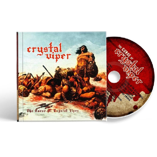 Crystal Viper - The Curse Of Crystal Viper - CD DIGIBOOK - Mystic Production - Image 2