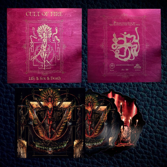 Cult Of Fire - Life, Sex And Death - LP WOOD BOX - Beyond Eyes