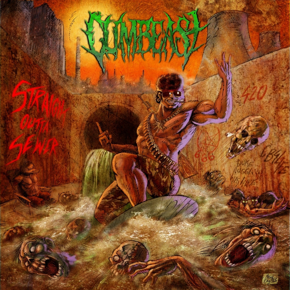 Cumbeast - Straight Outta Sewer - CD - Rotten Roll Rex