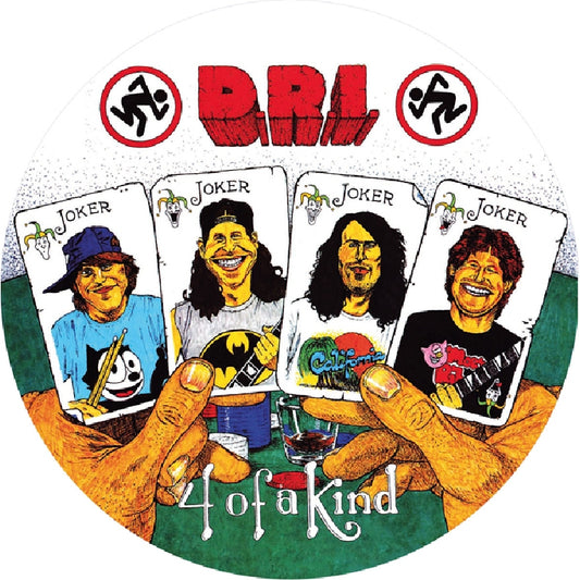 D.R.I. (Dirty Rotten Imbeciles) - Four Of A Kind - LP PICTURE - Back on Black