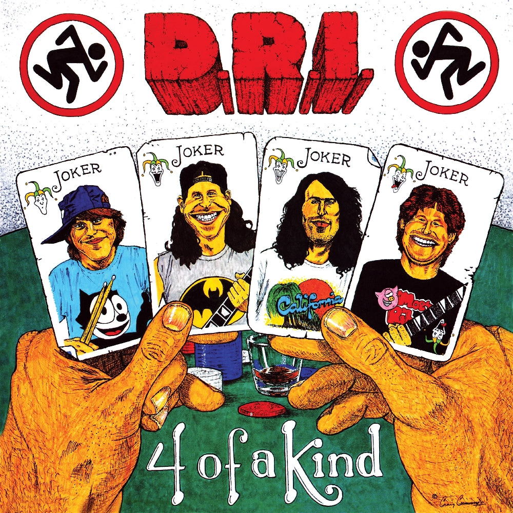 D.R.I. (Dirty Rotten Imbeciles) - Four Of A Kind - LP PICTURE - Back on Black - Image 2