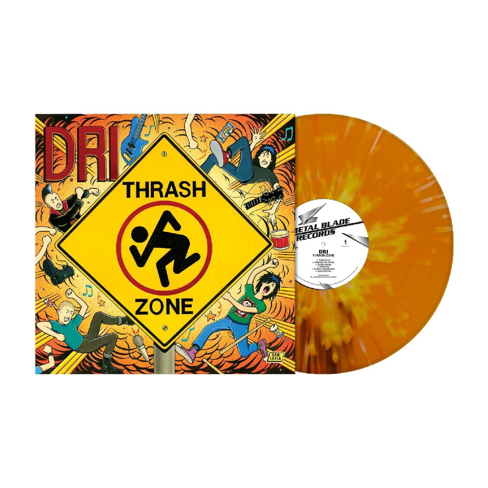 D.R.I. (Dirty Rotten Imbeciles) - Thrash Zone - LP COLOURED - Metal Blade Records