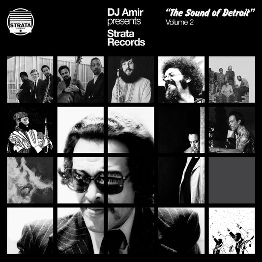 DJ Amir - DJ Amir presents Strata Records - The Sound of Detroit Vol. 2 - LP - BBE Music