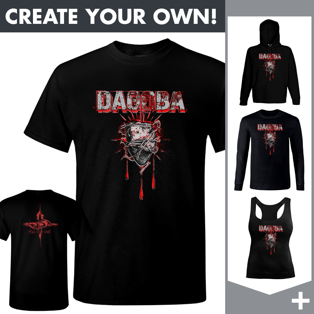 Dagoba - Barb wired heart - Merchandising