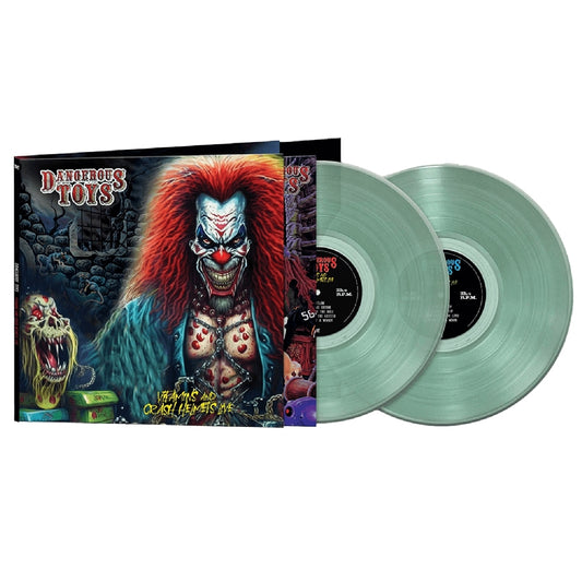 Dangerous Toys - Vitamins & Crash Helmets Live - DOUBLE LP GATEFOLD COLOURED - Deadline Music