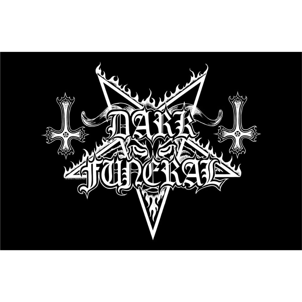 Dark Funeral - Logo - FLAG - Razamataz