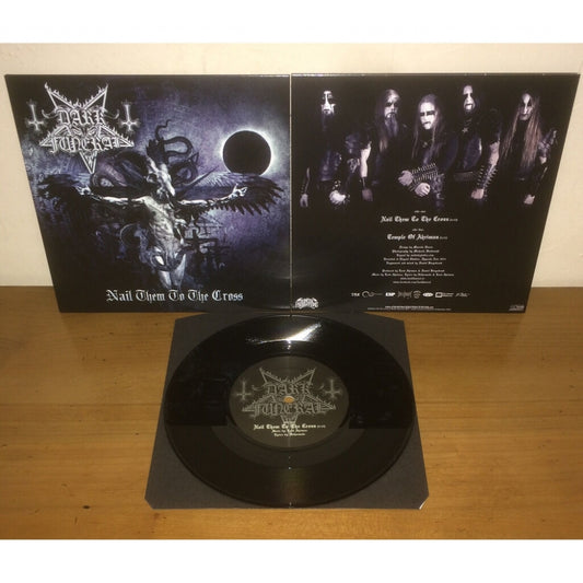 Dark Funeral - Nail Them To The Cross - 7" vinyl - Osmose Productions - Image 2