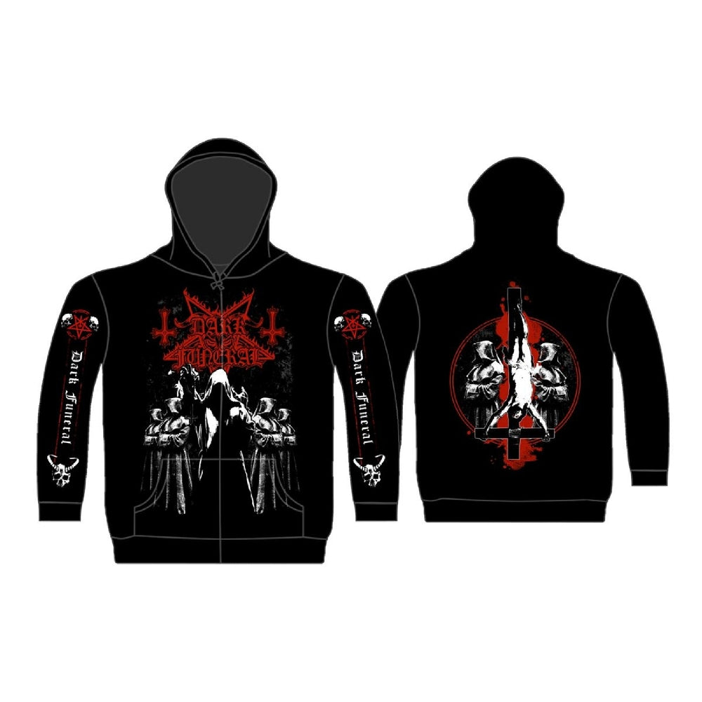 Dark Funeral - Shadow Monks - Hooded Sweat Shirt Zip - Razamataz