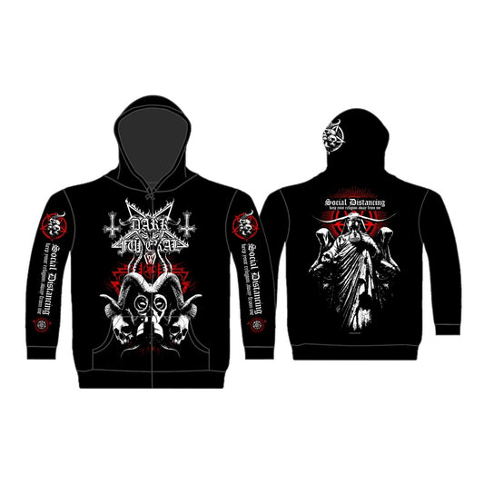 Dark Funeral - Social Distancing - Hooded Sweat Shirt Zip - Razamataz