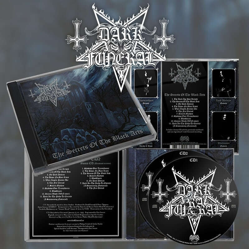 Dark Funeral - The Secrets Of The Black Arts - DOUBLE CD - Osmose Productions - Image 2