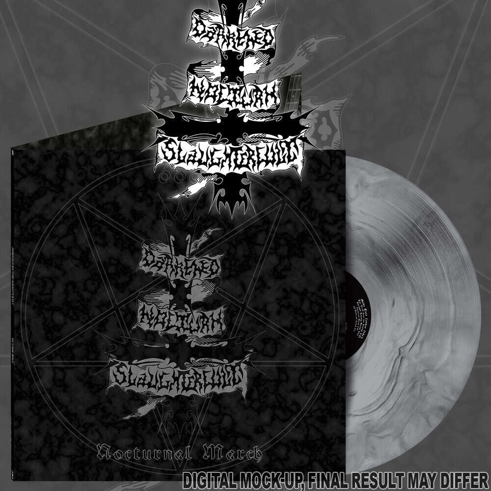 Darkened Nocturn Slaughtercult - Nocturnal March - LP Gatefold Coloured - Osmose Productions