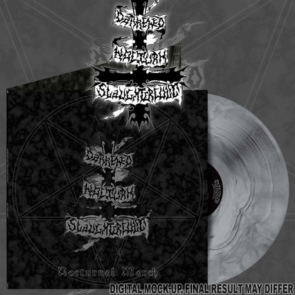 Darkened Nocturn Slaughtercult - Nocturnal March - LP Gatefold Coloured - Osmose Productions