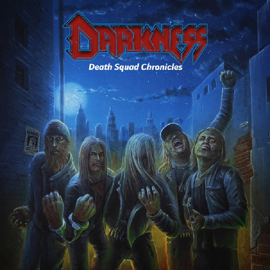 Darkness - Death Squad Chronicles - LP Gatefold Coloured - Massacre Records - Image 2