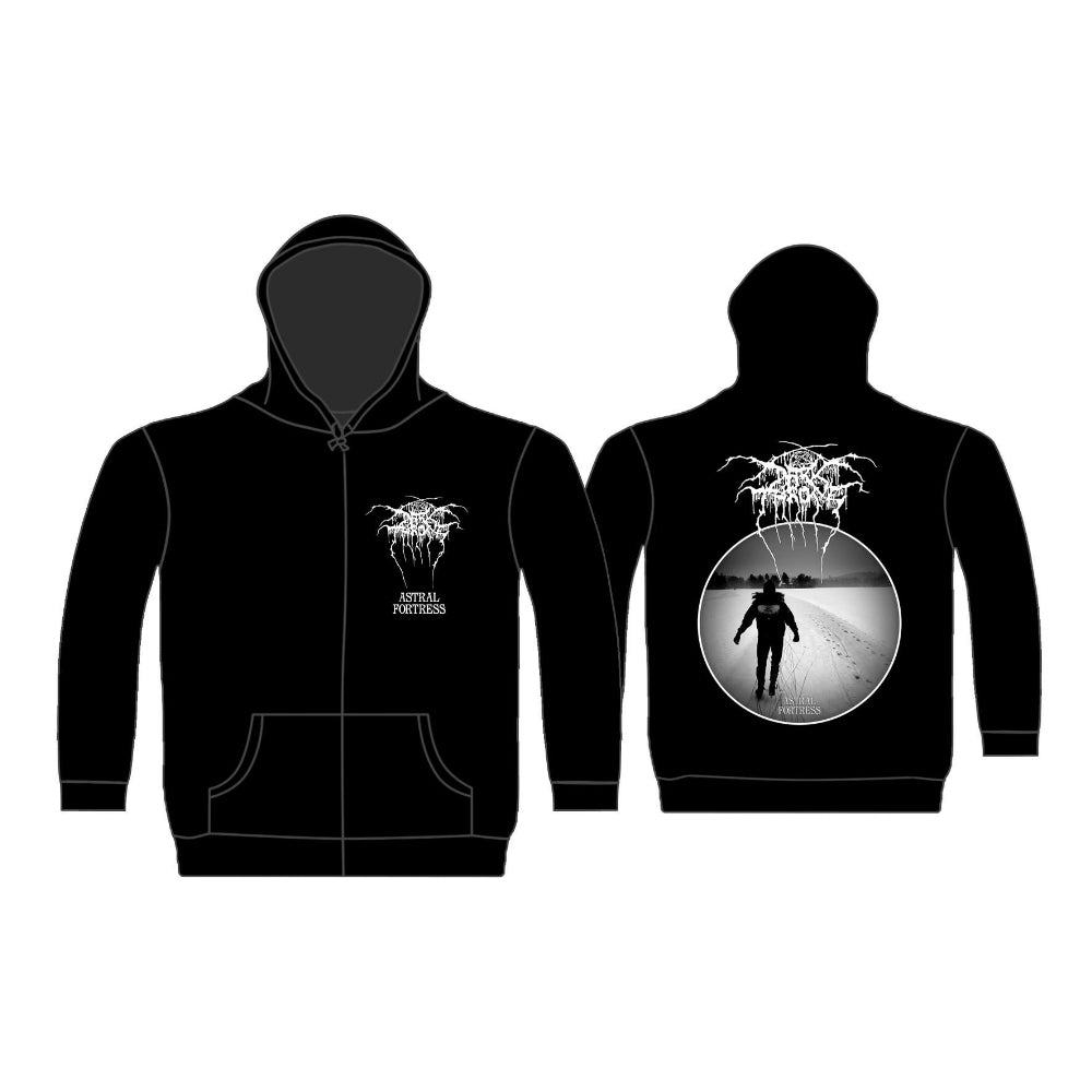 Darkthrone - Astral Fortress - Hooded Sweat Shirt Zip - Razamataz