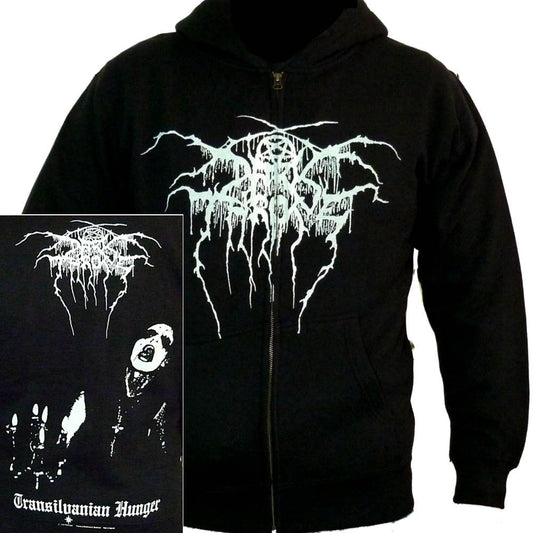 Darkthrone - Transilvanian Hunger - Hooded Sweat Shirt Zip - Razamataz