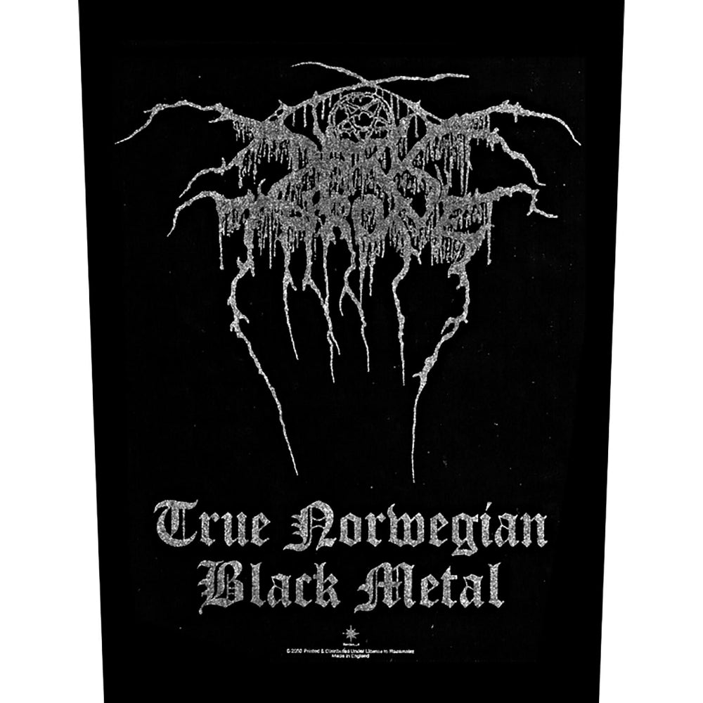 Darkthrone - True Norweigan Black Metal - BACKPATCH - Razamataz