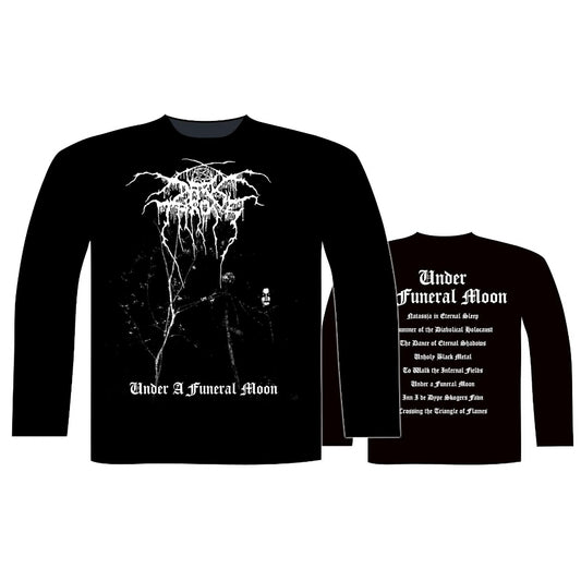 Darkthrone - Under A Funeral Moon / Album - Long Sleeve - Razamataz
