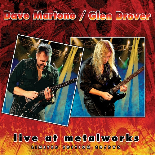 Dave Martone / Glen Drover - Live At Metalworks - CD + DVD Digipak - MAGNA CARTA