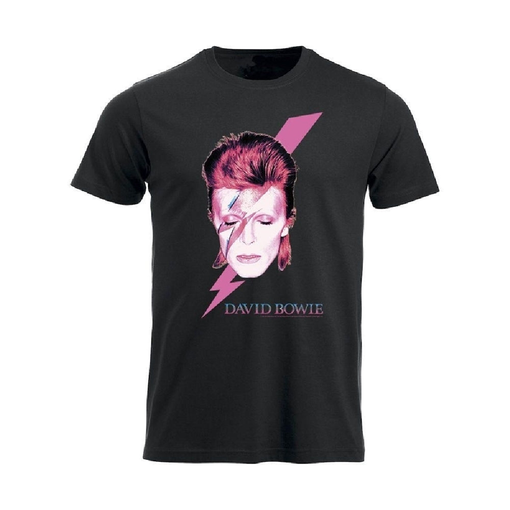 David Bowie - Aladdin Sane (Black) - T-shirt - PHD