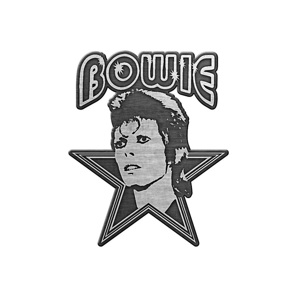 David Bowie - Aladdin Sane - METAL PIN - Razamataz