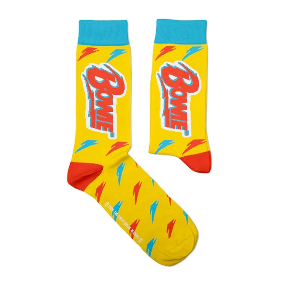 David Bowie - Lightning Yellow - SOCKS - PHD