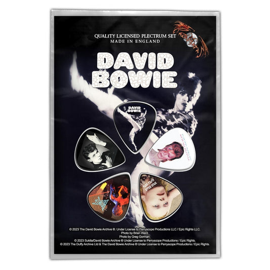 David Bowie - The Man Who Sold The World - Guitar Pick Set - Razamataz