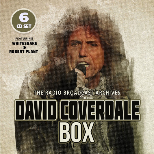 David Coverdale - Box (The Radio Broadcast Archives) - 6CD DIGISLEEVE - Laser Media