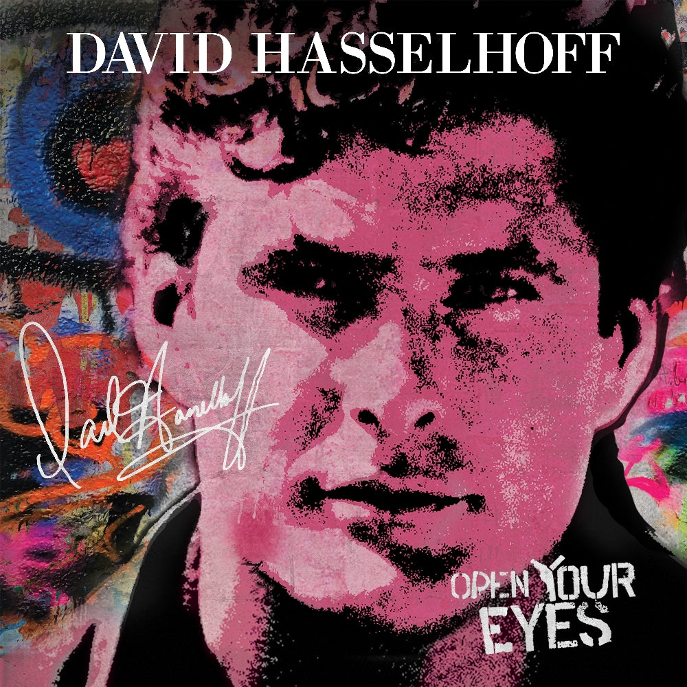 David Hasselhoff - Open Your Eyes - CD DIGIPAK + PATCH - Cleopatra Records