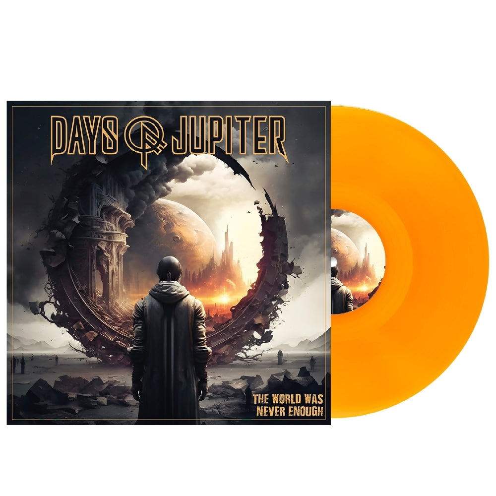 Days Of Jupiter - The World Was Never Enough - LP Gatefold Coloured - Reigning Phoenix Music