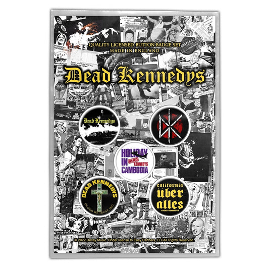 Dead Kennedys - Fresh Fruit - BUTTON BADGE SET - Razamataz