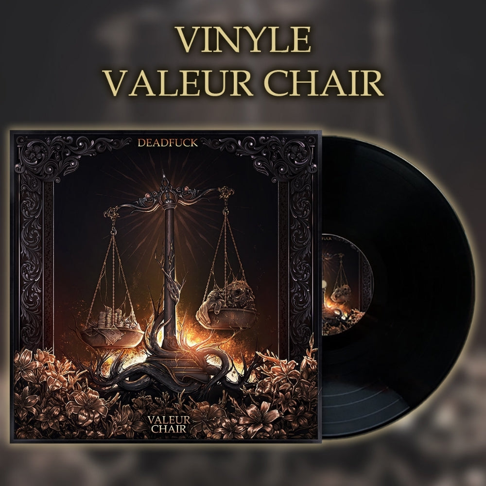 Deadfuck - Valeur Chair - LP - France Black Death Grind