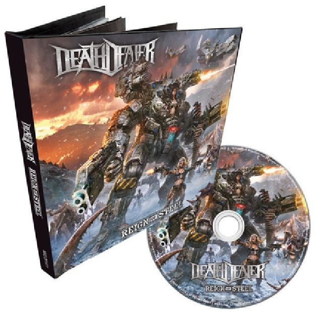 Death Dealer - Reign Of Steel - CD DIGIBOOK - Massacre Records - Image 2
