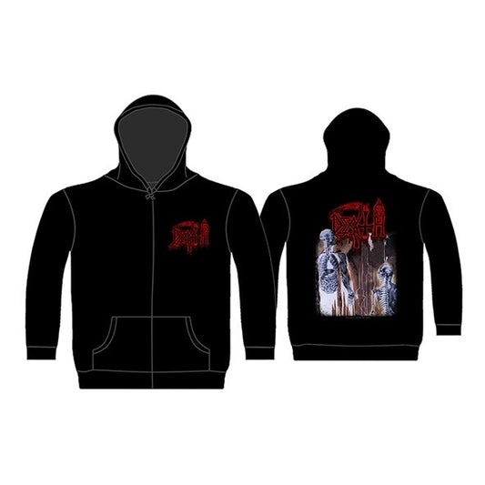 Death - Human - Hooded Sweat Shirt Zip - Razamataz