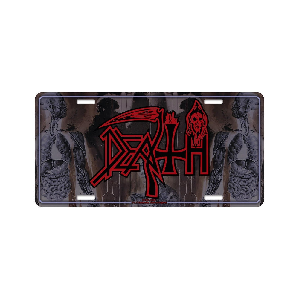 Death - Human - License plate - Razamataz