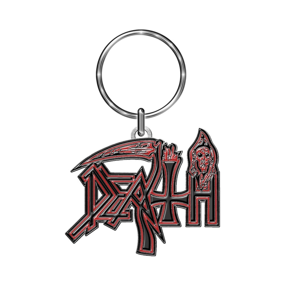 Death - Human Logo - KEYRING - Razamataz
