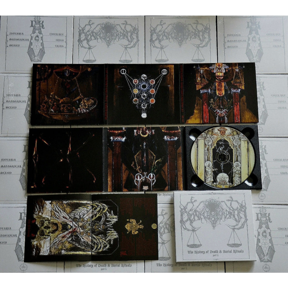 Death Karma - The History Of Death & Burial Rituals Part 1. - CD DIGIPAK SLIPCASE - Beyond Eyes - Image 5