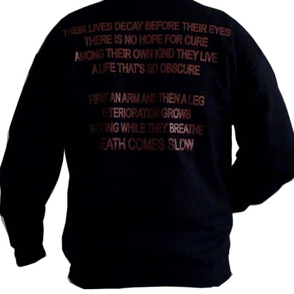 Death - Leprosy - Hooded Sweat Shirt Zip - Razamataz - Image 2