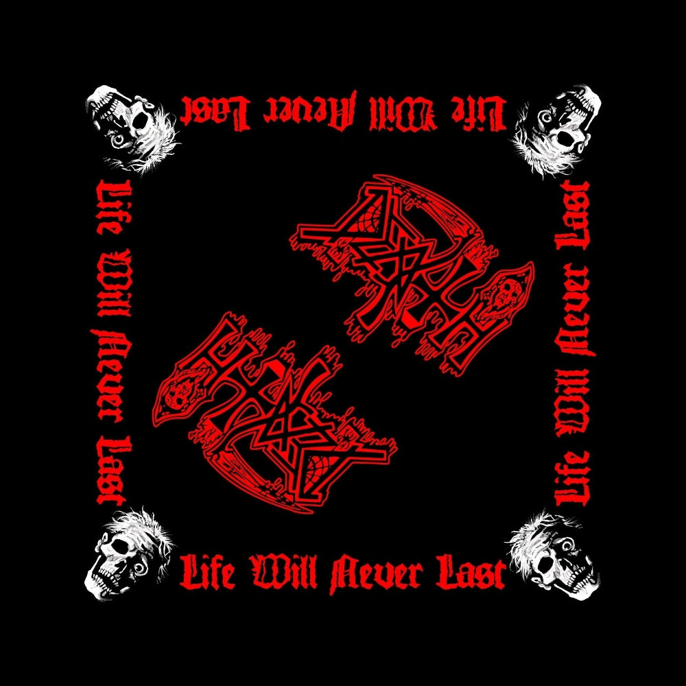 Death - Life Will Never Last - Bandana - Razamataz