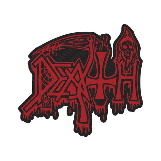 Death - Logo Cut Out - Patch - Razamataz