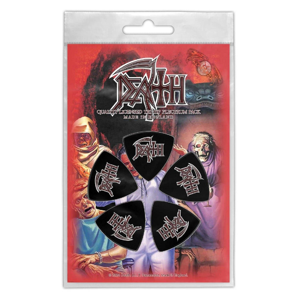 Death - Logo - Guitar Pick Set - Razamataz